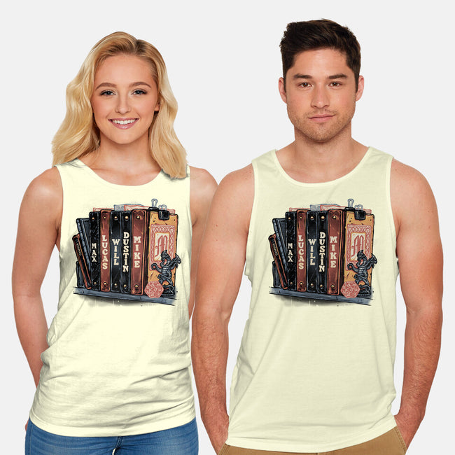 Start Of A New Chapter-Unisex-Basic-Tank-glitchygorilla