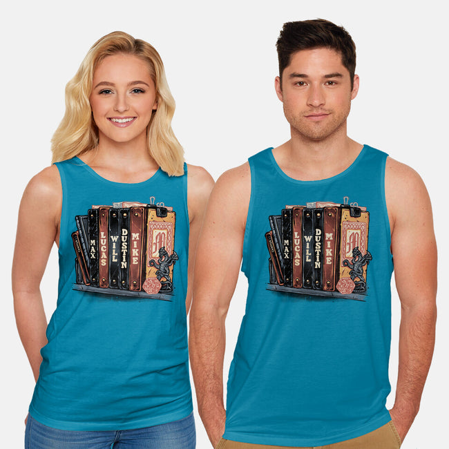 Start Of A New Chapter-Unisex-Basic-Tank-glitchygorilla