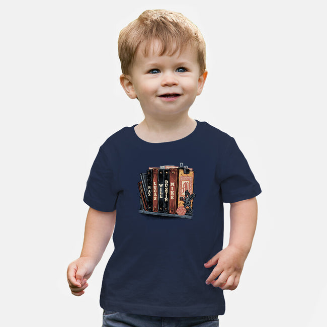 Start Of A New Chapter-Baby-Basic-Tee-glitchygorilla