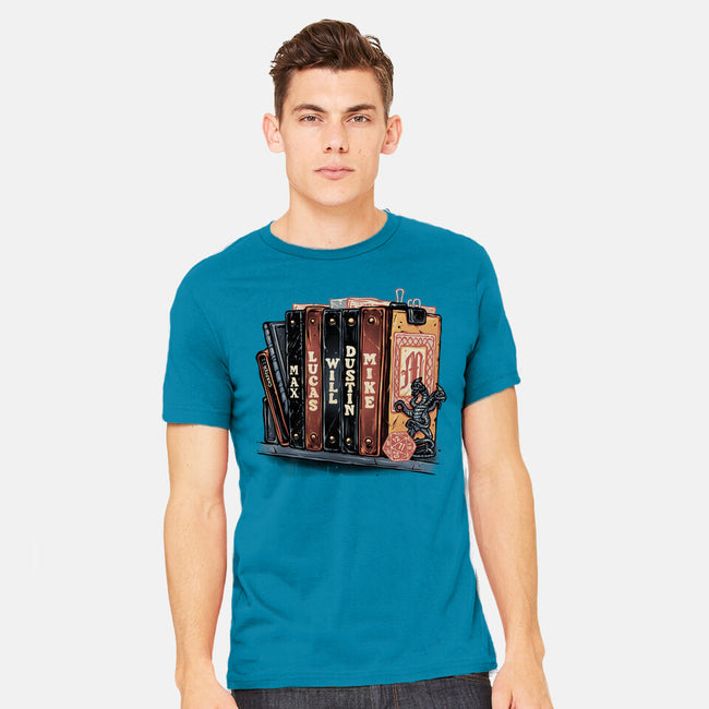 Start Of A New Chapter-Mens-Heavyweight-Tee-glitchygorilla