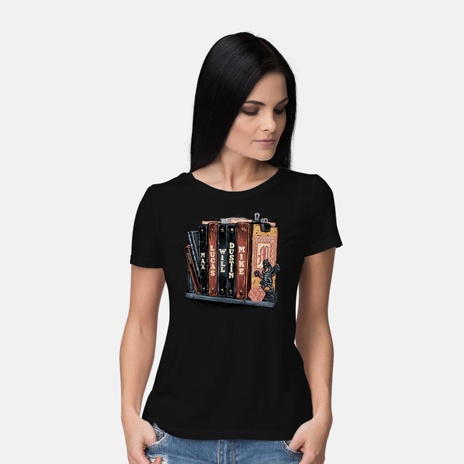 Start Of A New Chapter-Womens-Basic-Tee-glitchygorilla