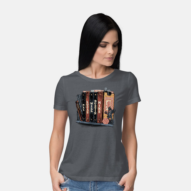 Start Of A New Chapter-Womens-Basic-Tee-glitchygorilla