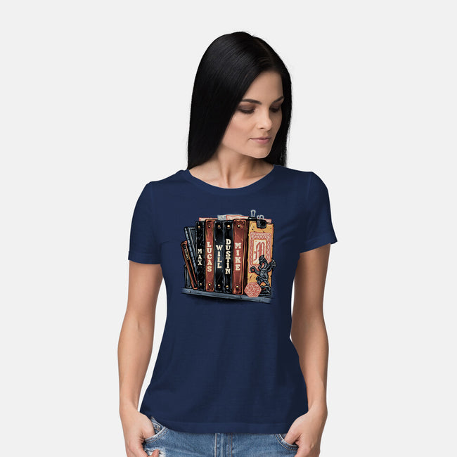 Start Of A New Chapter-Womens-Basic-Tee-glitchygorilla