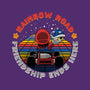 Rainbow Road Friend-Womens-Fitted-Tee-rmatix