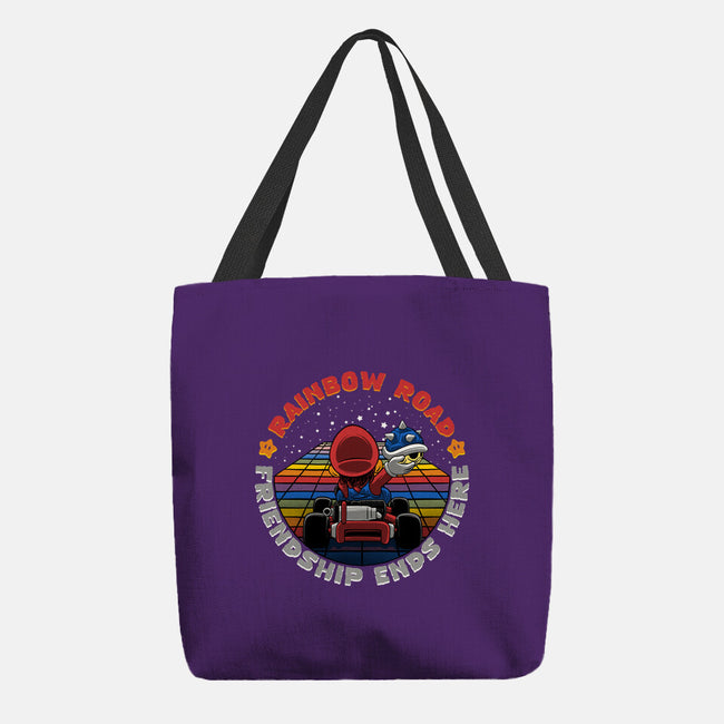 Rainbow Road Friend-None-Basic Tote-Bag-rmatix