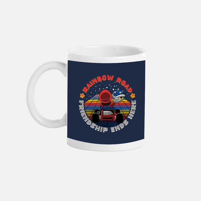 Rainbow Road Friend-None-Mug-Drinkware-rmatix