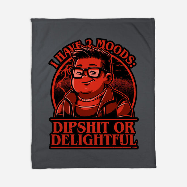 Stranger Kid Delightful-None-Fleece-Blanket-Studio Mootant