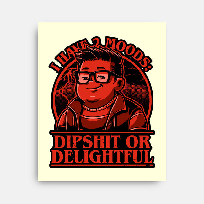 Stranger Kid Delightful-None-Stretched-Canvas-Studio Mootant