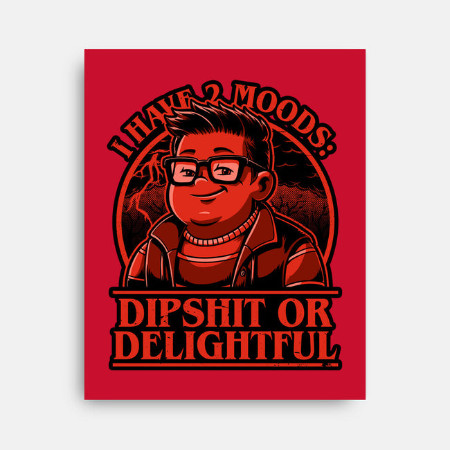 Stranger Kid Delightful-None-Stretched-Canvas-Studio Mootant