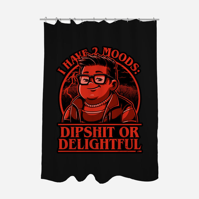 Stranger Kid Delightful-None-Polyester-Shower Curtain-Studio Mootant