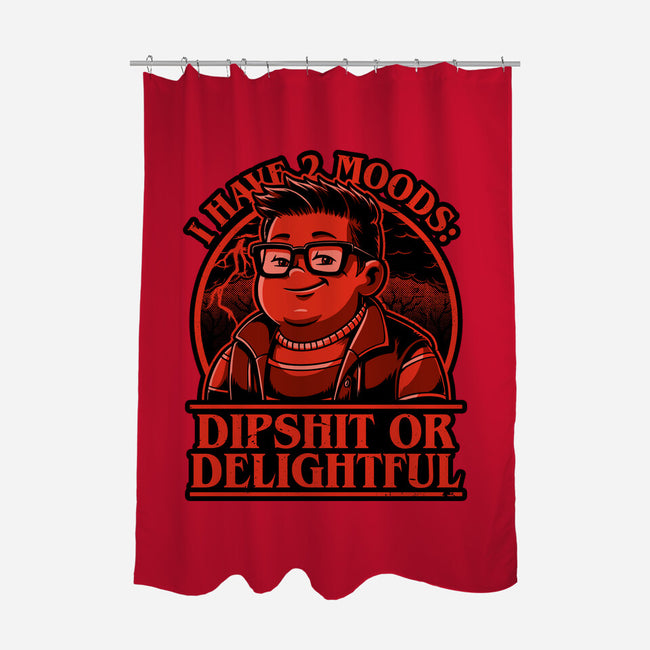 Stranger Kid Delightful-None-Polyester-Shower Curtain-Studio Mootant