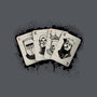 Knights Poker-Womens-V-Neck-Tee-NMdesign