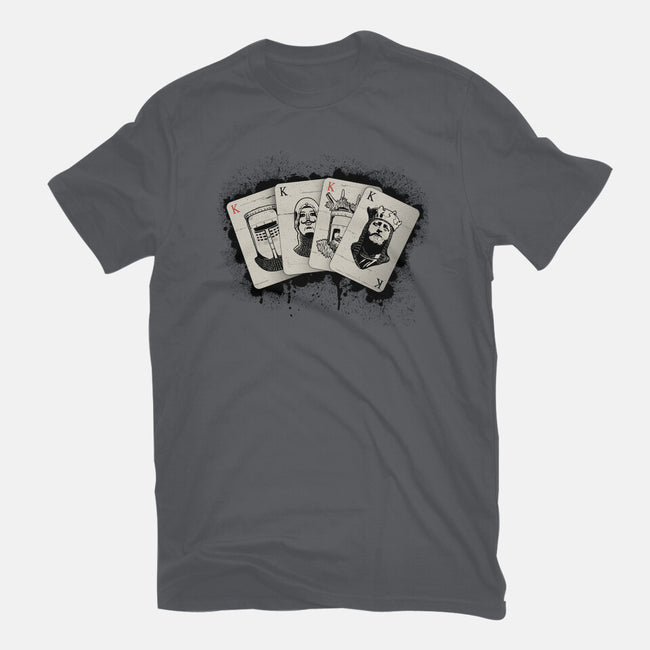 Knights Poker-Unisex-Basic-Tee-NMdesign