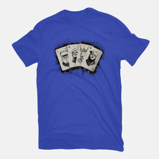 Knights Poker-Womens-Fitted-Tee-NMdesign