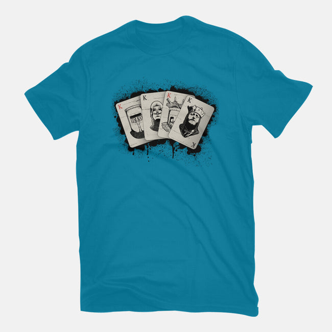 Knights Poker-Unisex-Basic-Tee-NMdesign