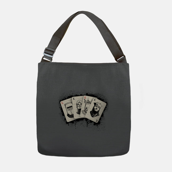 Knights Poker-None-Adjustable Tote-Bag-NMdesign