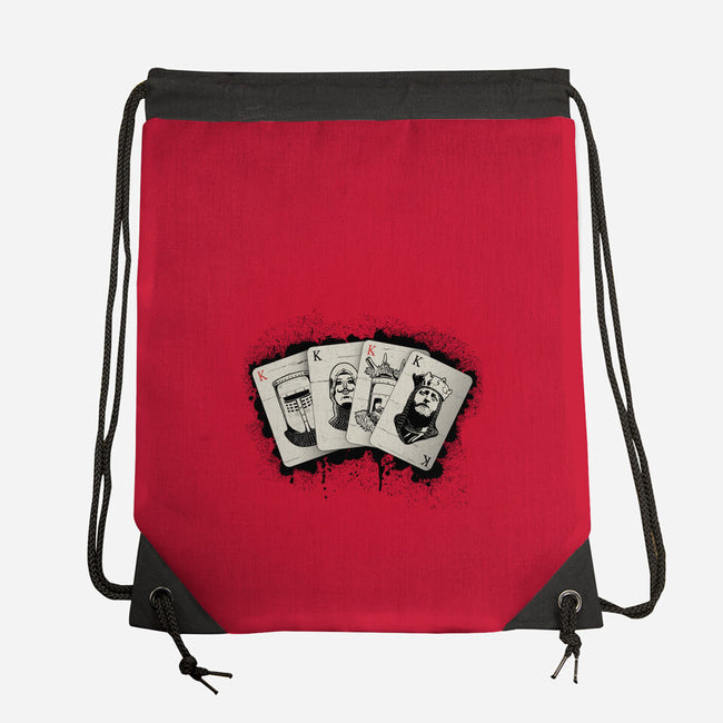 Knights Poker-None-Drawstring-Bag-NMdesign