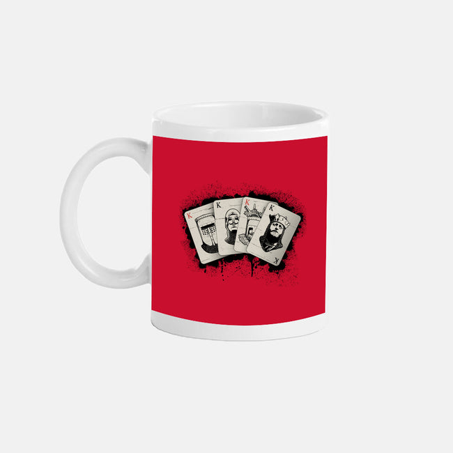 Knights Poker-None-Mug-Drinkware-NMdesign