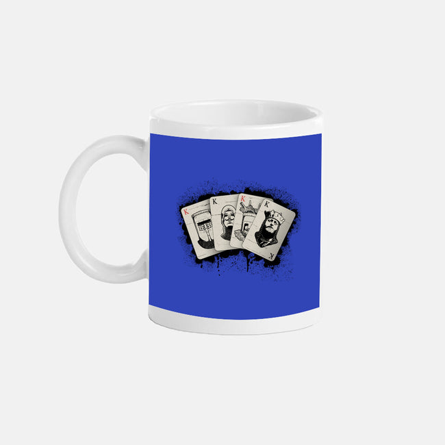 Knights Poker-None-Mug-Drinkware-NMdesign