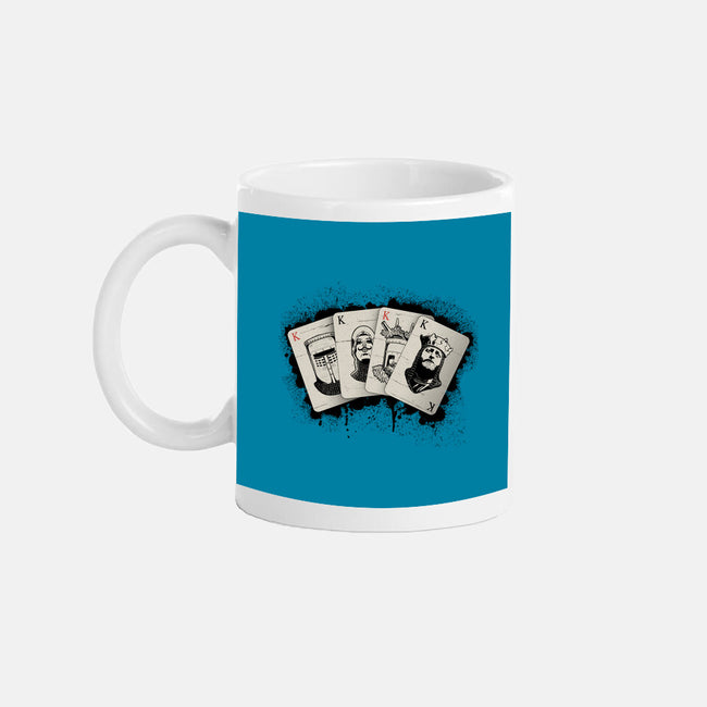 Knights Poker-None-Mug-Drinkware-NMdesign