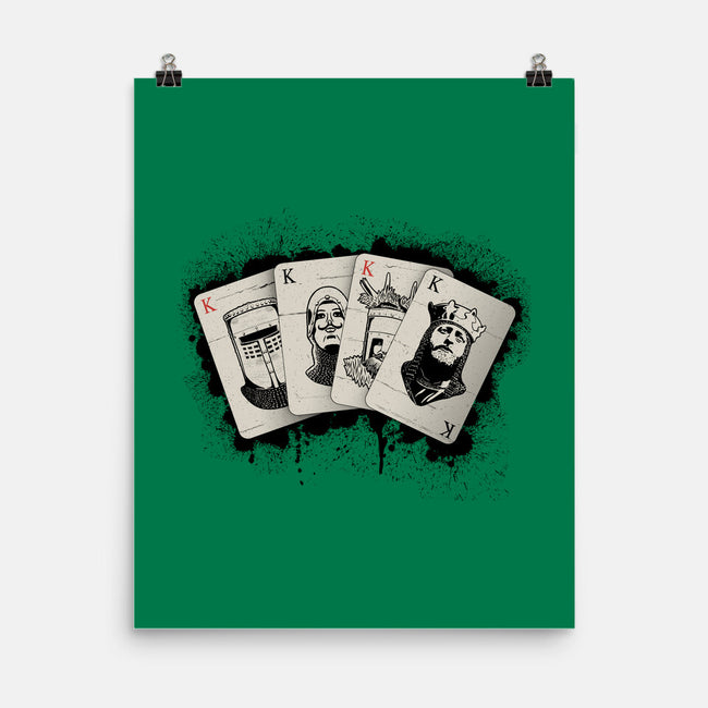 Knights Poker-None-Matte-Poster-NMdesign
