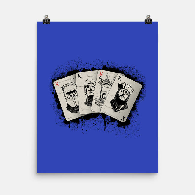 Knights Poker-None-Matte-Poster-NMdesign