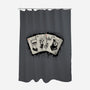 Knights Poker-None-Polyester-Shower Curtain-NMdesign