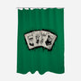 Knights Poker-None-Polyester-Shower Curtain-NMdesign