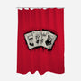Knights Poker-None-Polyester-Shower Curtain-NMdesign