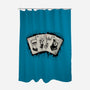 Knights Poker-None-Polyester-Shower Curtain-NMdesign