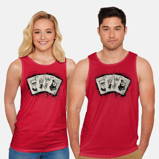 Knights Poker-Unisex-Basic-Tank-NMdesign