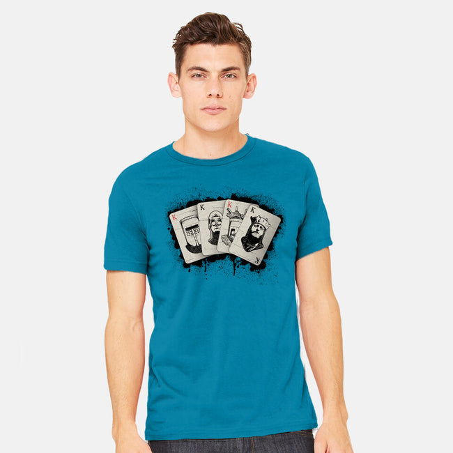 Knights Poker-Mens-Heavyweight-Tee-NMdesign