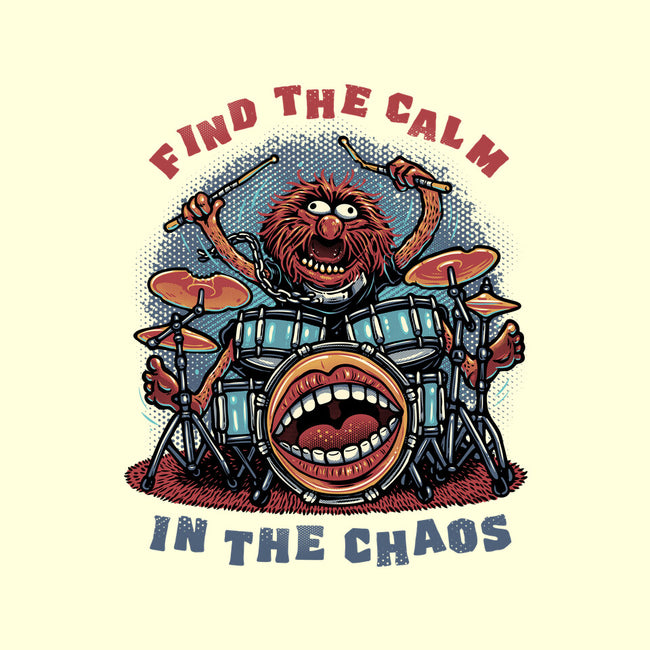 Find The Calm In The Chaos-None-Mug-Drinkware-glitchygorilla