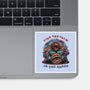 Find The Calm In The Chaos-None-Glossy-Sticker-glitchygorilla