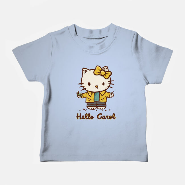 Hello Carol-Baby-Basic-Tee-kg07