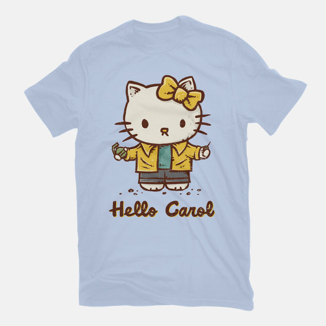 Hello Carol-Unisex-Basic-Tee-kg07