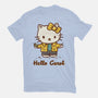 Hello Carol-Womens-Fitted-Tee-kg07