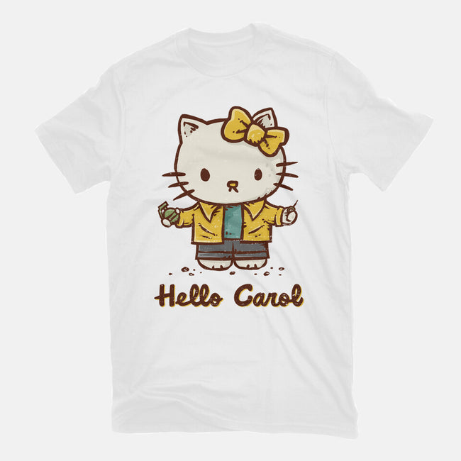 Hello Carol-Unisex-Basic-Tee-kg07