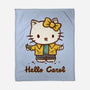 Hello Carol-None-Fleece-Blanket-kg07