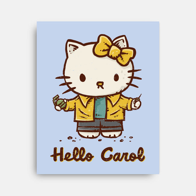 Hello Carol-None-Stretched-Canvas-kg07
