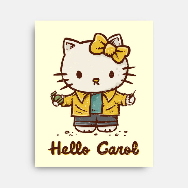 Hello Carol-None-Stretched-Canvas-kg07