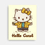 Hello Carol-None-Stretched-Canvas-kg07