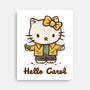 Hello Carol-None-Stretched-Canvas-kg07