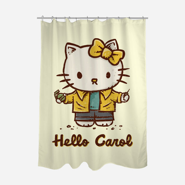 Hello Carol-None-Polyester-Shower Curtain-kg07