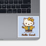 Hello Carol-None-Glossy-Sticker-kg07