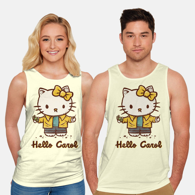 Hello Carol-Unisex-Basic-Tank-kg07