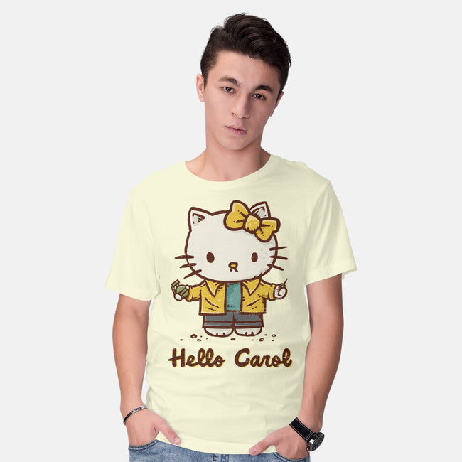 Hello Carol-Mens-Basic-Tee-kg07