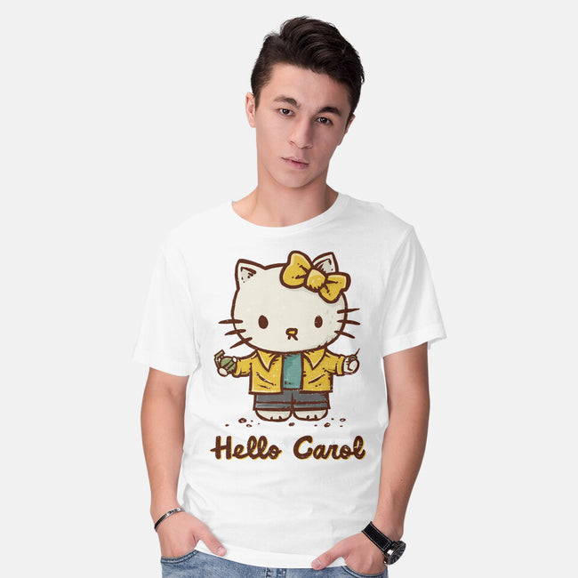 Hello Carol-Mens-Basic-Tee-kg07