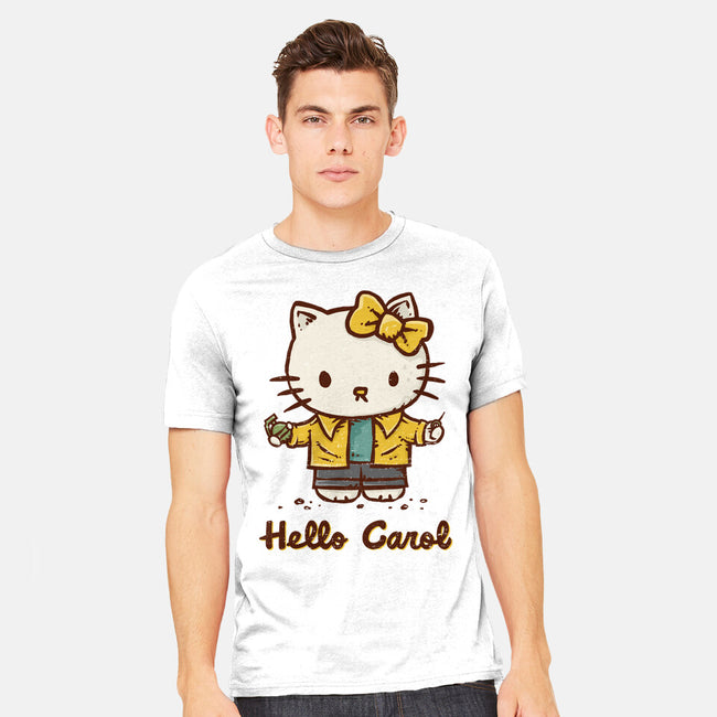 Hello Carol-Mens-Heavyweight-Tee-kg07