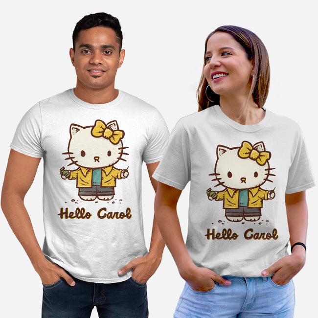 Hello Carol-Unisex-Basic-Tee-kg07